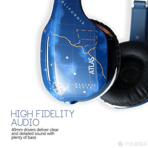 MEElectronics 迷籁 Atlas Diamond IML Graphics 头戴式耳机 三色可选