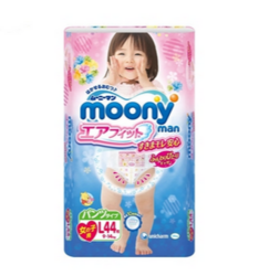 moony 尤妮佳  拉拉裤女宝宝 L44    (3件起售)
