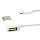 ZMI Micro USB数据线/充电线/双头线 AL910 1.2米 白色 适用于三星/小米/魅族/索尼/HTC/华为等