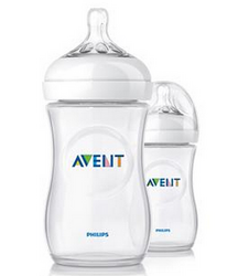 AVENT 新安怡 SCF693/27 9安士宽口径自然原生PP奶瓶 260ml 对装