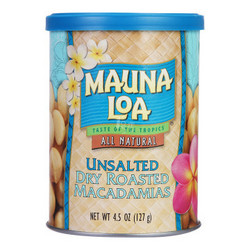 Mauna Loa 莫纳罗 无盐原味烘培夏威夷果 127g/罐（美国进口）