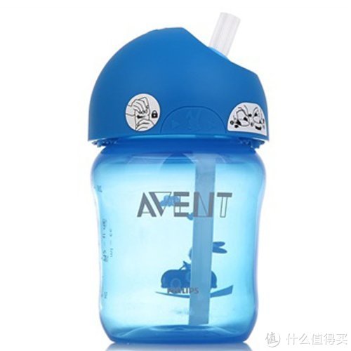 AVENT 新安怡 吸管杯 SCF760/00+SCF654/17 宽口径玻璃奶瓶