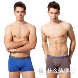 舒雅（Schiesser）35/2153T S2男士2件装舒美棉平角内裤 鲜彩蓝色+海欧灰(8698) L