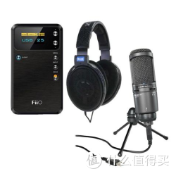 SENNHEISER 森海塞尔 HD600 头戴式耳机+飞傲 E17 DAC UAB声卡解码器耳放+铁三角AT2020USB麦克风