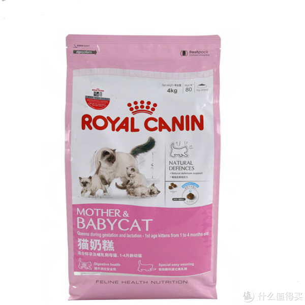 ROYAL CANIN 皇家 BK34 怀孕哺乳期母猫、4月龄以下幼猫奶糕 4kg
