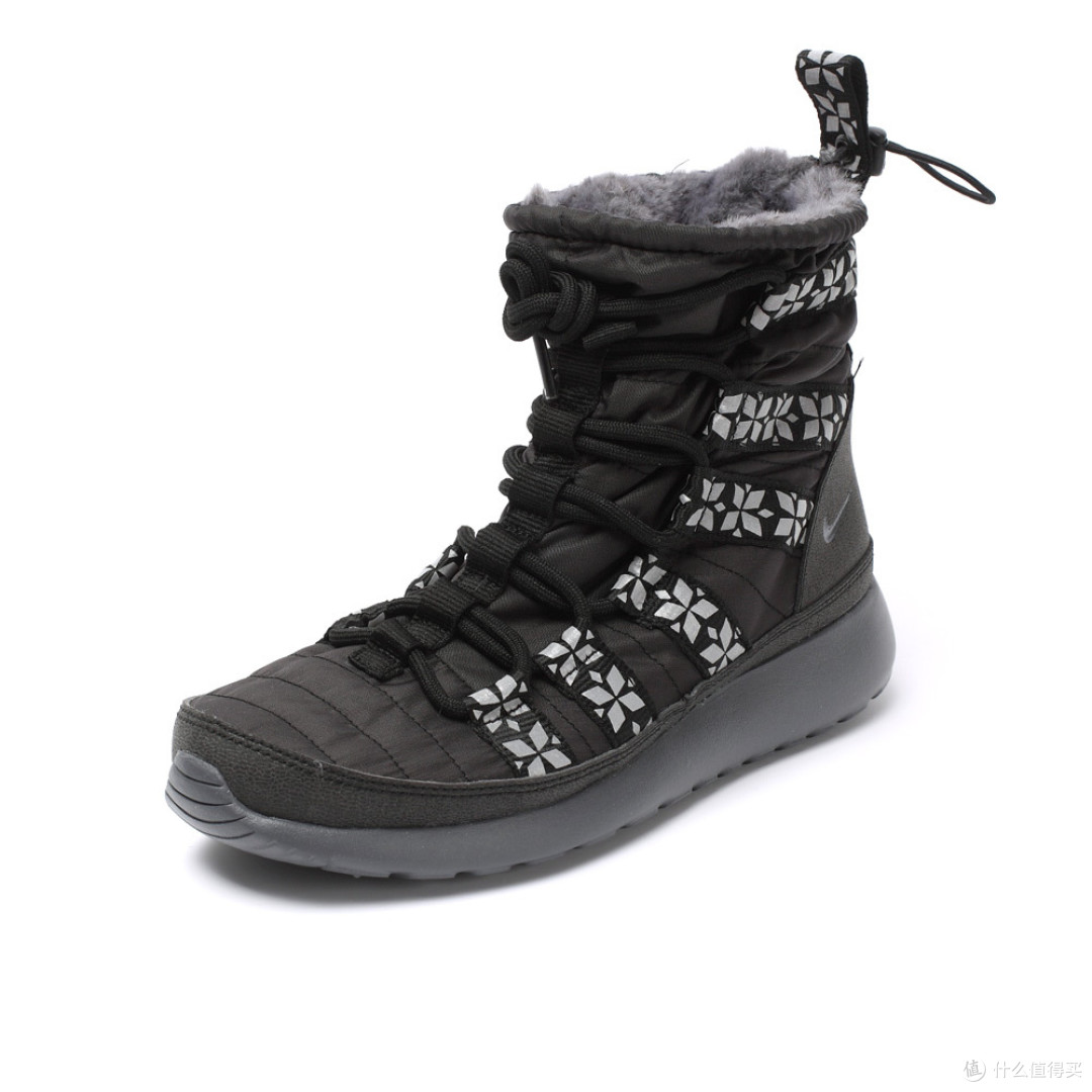 自己爆的料总要晒完：NIKE 耐克 WM ROSHERUN HI SNKRBT PRM 雪地靴