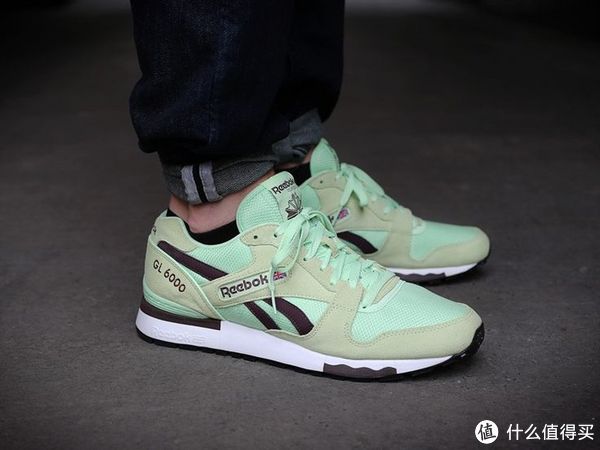 42码起：Reebok 锐步 GL 6000 男士复古跑步鞋