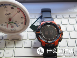 CASIO 卡西欧 PRG-270-4CR 男款登山表（三重感应器）