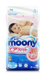 moony 尤妮佳 纸尿裤 L54 大号