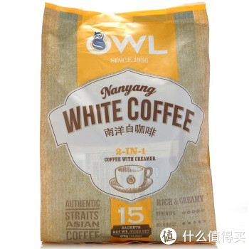 移动端：OWL 猫头鹰 2合1南洋白咖啡