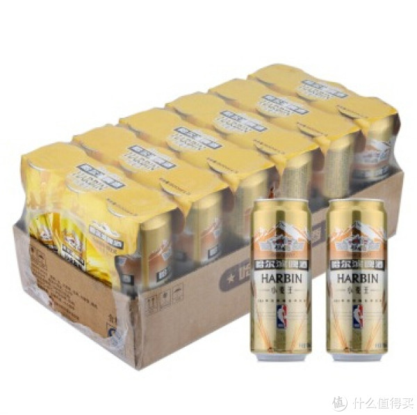 HARBIN 哈尔滨 小麦王啤酒 500ml*18听*3箱