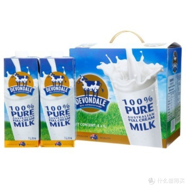 移动端:Devondale 德运 全脂牛奶 1L*6盒