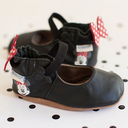12-18个月：Robeez Disney Minnie Mary Jane Crib 女童学步鞋