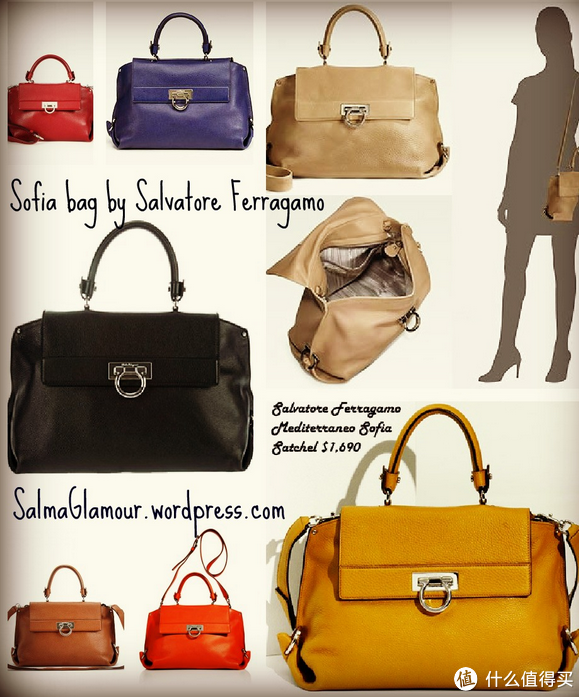 Salvatore Ferragamo Small Sofia 女士单肩包 意产