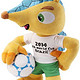 FIFA official license FIFA官方授权产品 2014年巴西世界杯玩偶 黄色 / 蓝色 均码 1097