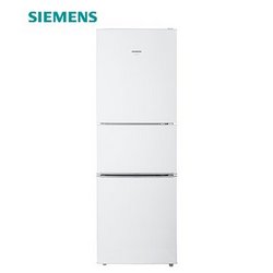 SIEMENS 西门子 KG23D1110W 226升 三门冰箱(白色)