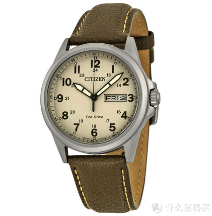 CITIZEN 西铁城 Military Eco-Drive AW0040-19X 男款光动能腕表