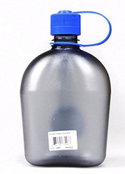 Nalgene 乐基因 户外运动水杯 便携防漏雷锋壶 塑料水瓶1000ml 不含双酚A(BPA） 灰色