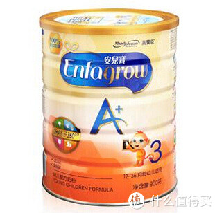 MeadJohnson Nutrition 美赞臣 安儿宝A+ 幼儿配方奶粉3段 900g