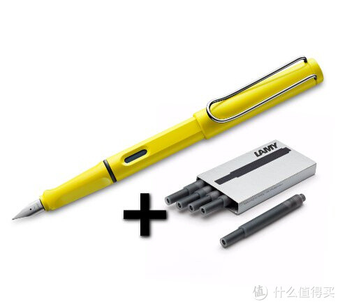 LAMY 凌美 Safari 狩猎者系列  F笔尖  钢笔+5根墨胆套装