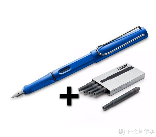 LAMY 凌美 Safari 狩猎者系列  F笔尖  钢笔+5根墨胆套装