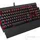 Corsair 海盗船 Vengeance K70  机械游戏键盘 茶轴  Red LED  Cherry MX Brown Switches