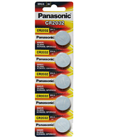 【天猫白菜】Panasonic  松下 CR2032 纽扣电池 锂离子3V电脑主板电池 5颗