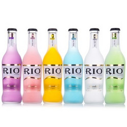 RIO 锐澳 鸡尾酒 预调酒跑男特装275ml*6瓶装