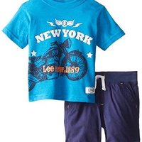 Lee 李 New York Biker Tee 男宝宝套装