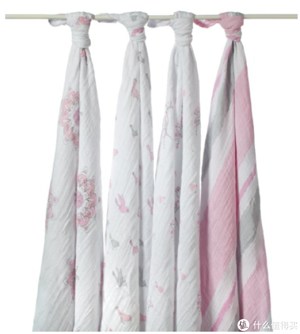 aden+anais Classic Muslin Swaddle Blanket 多功能包巾 4条装