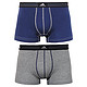 adidas 阿迪达斯 Men's Athletic Stretch 2-Pack Trunk 男款运动内裤两条装