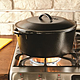 PRIME会员专享：Lodge L8DOL3 dutch oven 铸铁锅 5夸脱