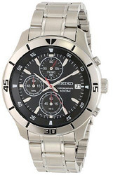 SEIKO 精工 SKS401 男士石英腕表 银色