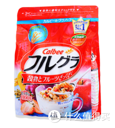 再特价：Calbee 水果颗粒果仁谷物营养麦片 800g