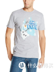 凑单品：Disney 迪士尼 Frozen Olaf Mr. Cool 男款短袖T恤（美产）