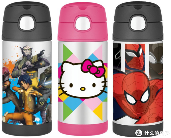 THERMOS 膳魔师 FUNtainer 儿童吸管杯 350ml 多色可选