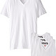 限尺码：Levi's 李维斯 Men's 100 Series 4-Pack V-Neck T-Shirt