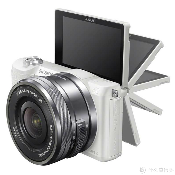 SONY 索尼 ILCE-5100Y 微单数码双镜头套机（16-50mm+55-210mm）白色