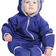18-24个月：Columbia 哥伦比亚 Newborn Tiny Bear II Bunting 女童保暖连体服