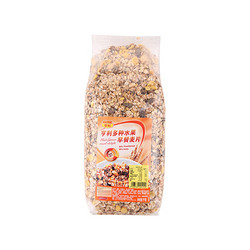 HAHNE 亨利多种水果 冲饮麦片 1kg * 2袋