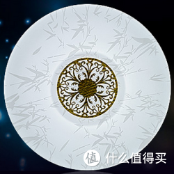 聚辉达 LED吸顶灯 20cm 金色竹叶 7W 白光