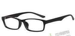 HAN 光学近视眼镜架 HD3101-F01（黑色）