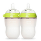 COMOTOMO 硅胶奶瓶 两支装 250ml（绿色）
