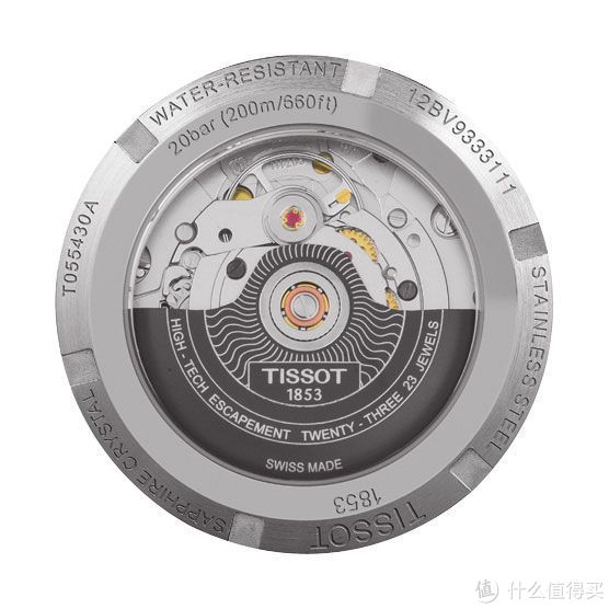TISSOT 天梭 PRC 200 骏驰系列 T0554301101700 男款机械腕表