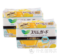 kao 花王Speed+ 日用无护翼卫生巾 20.5cm*32片*2包