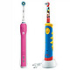 博朗（Braun）欧乐B 好妈妈儿童牙刷套装（D10儿童电动牙刷+Pro 600电动牙刷粉色款）
