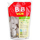 保宁（B&B）婴儿洗衣液 纤维洗涤剂 （香草香-盖子袋装） 1300ml