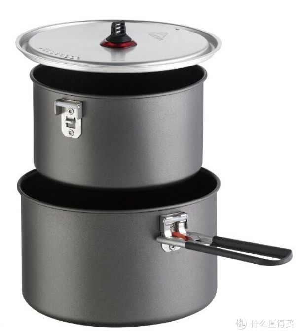 MSR Base 2 Camp Cook Pot 营地合金套锅(2L+1.5L)