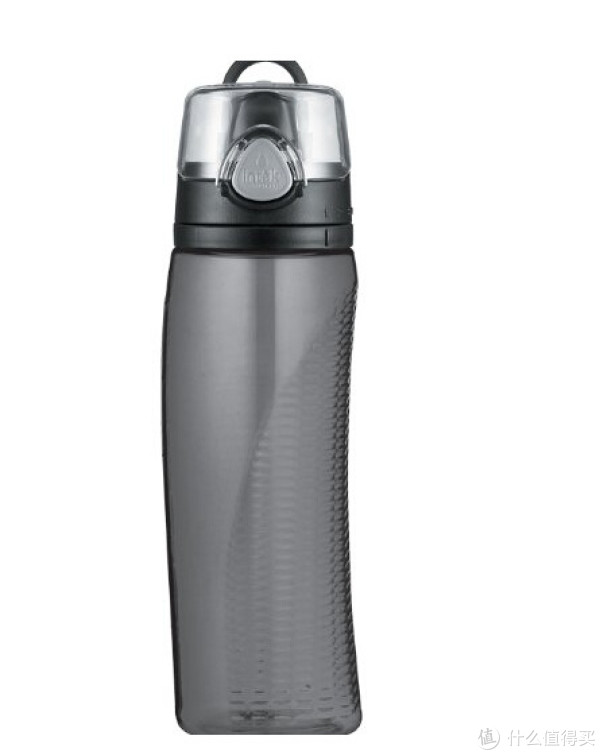 THERMOS 膳魔师 Intak Hydration Bottle 一键开合运动水杯(灰色)