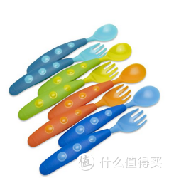 凑单品：Gerber 嘉宝 Graduates Fun Pack Utensils 儿童餐具 叉勺套装 2*4组